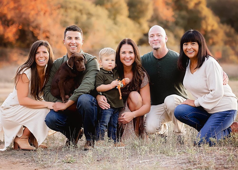 Extended Family Sessions in Monterey California